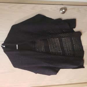 Shawl with long sleeves